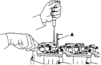 adjusting valve clearence 8