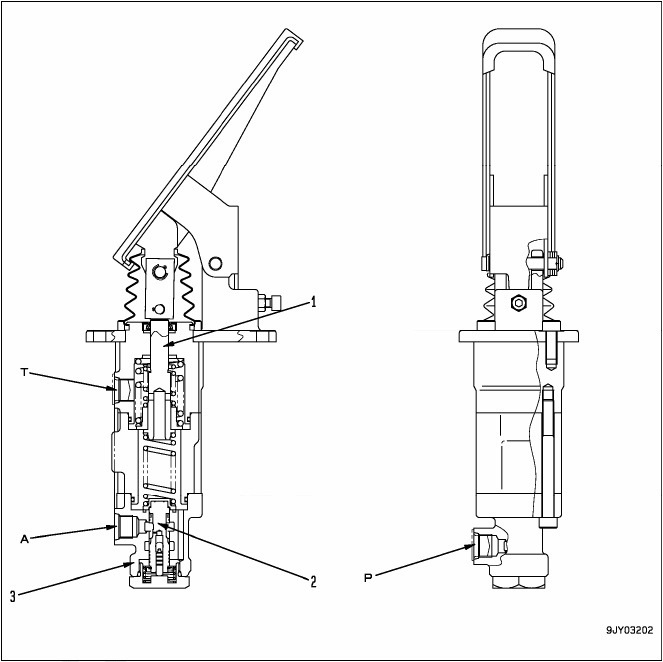 secondary brake valve