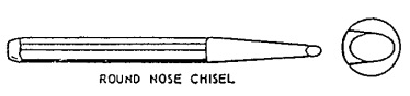 round nose chisel